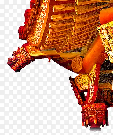 中国风古代屋檐