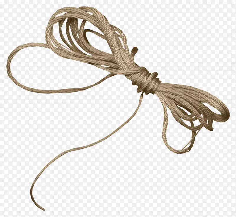 绑在一起的绳子