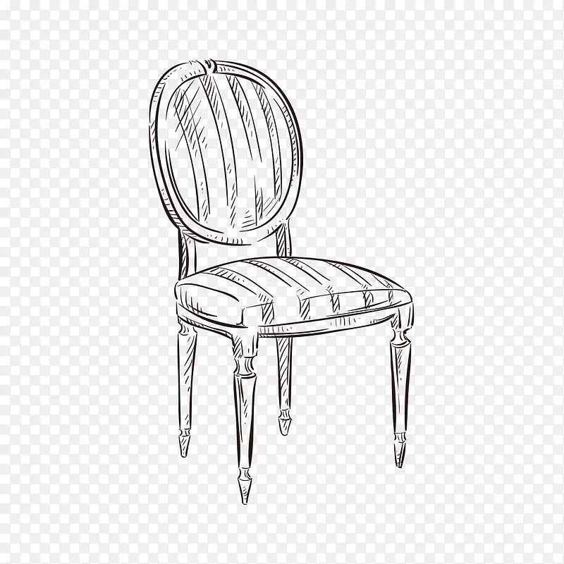 手绘椅子