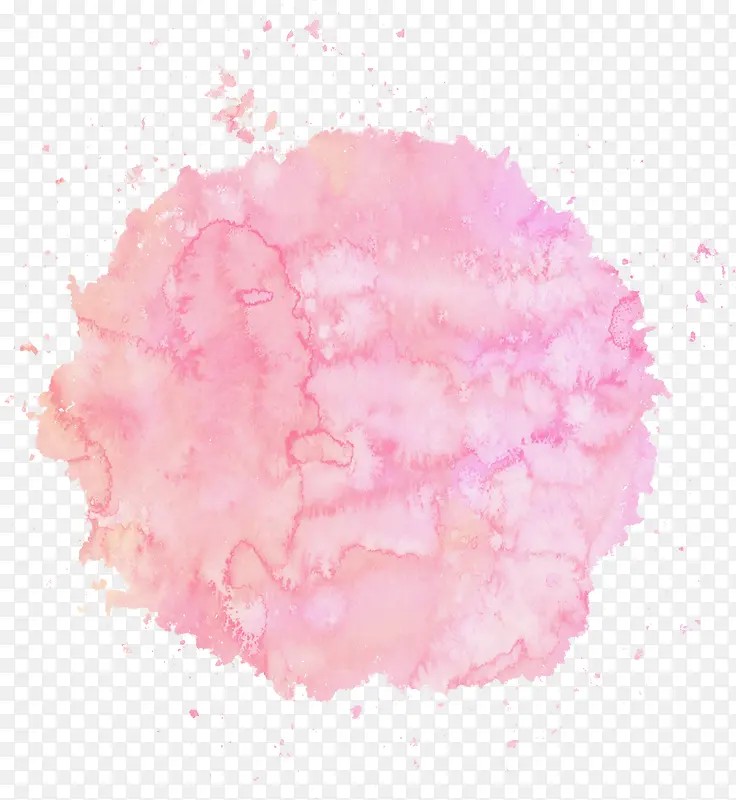 粉红色水粉斑点