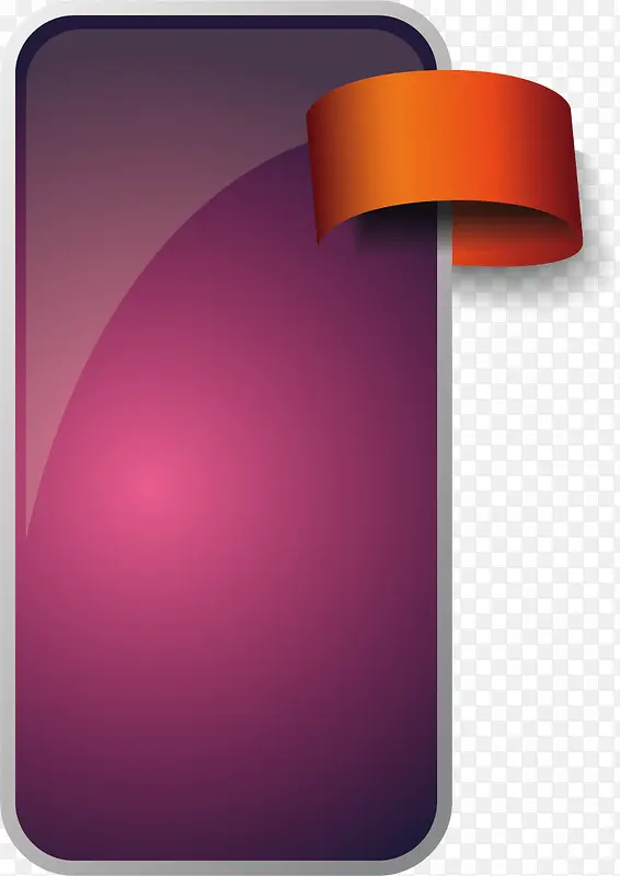 紫色表格框素材