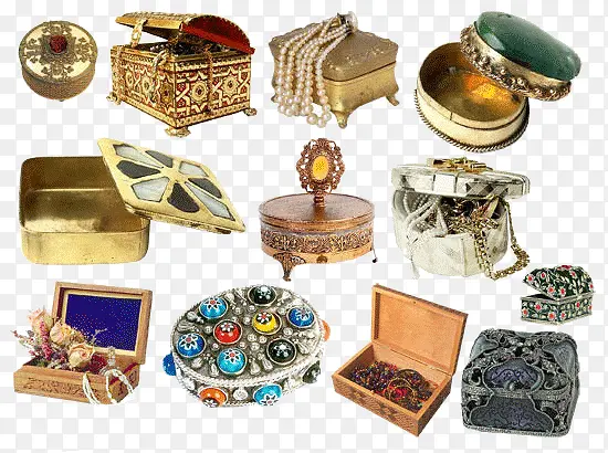 古典珠宝首饰盒