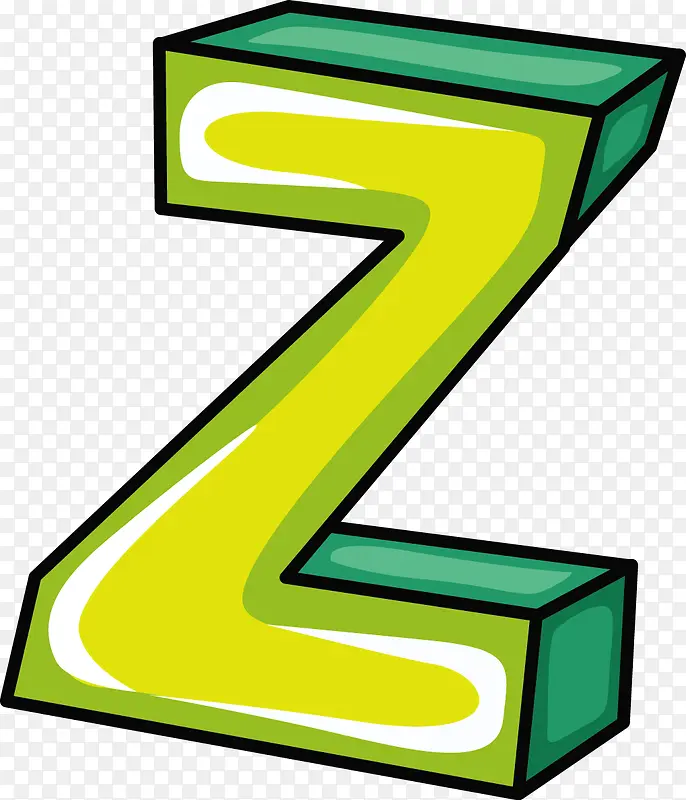 字母Z矢量