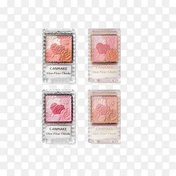 CANMAKE井田花瓣雕刻五色珠光腮红