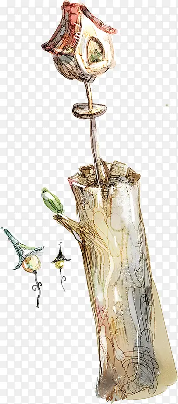 可爱手绘小屋