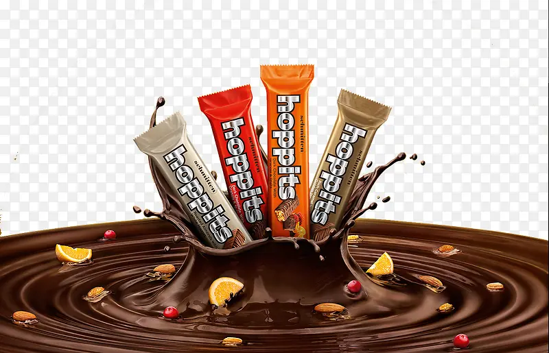 巧克力广告图
