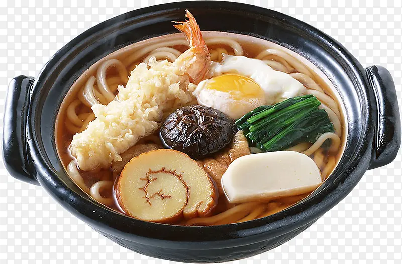 香菇基围虾砂锅饭