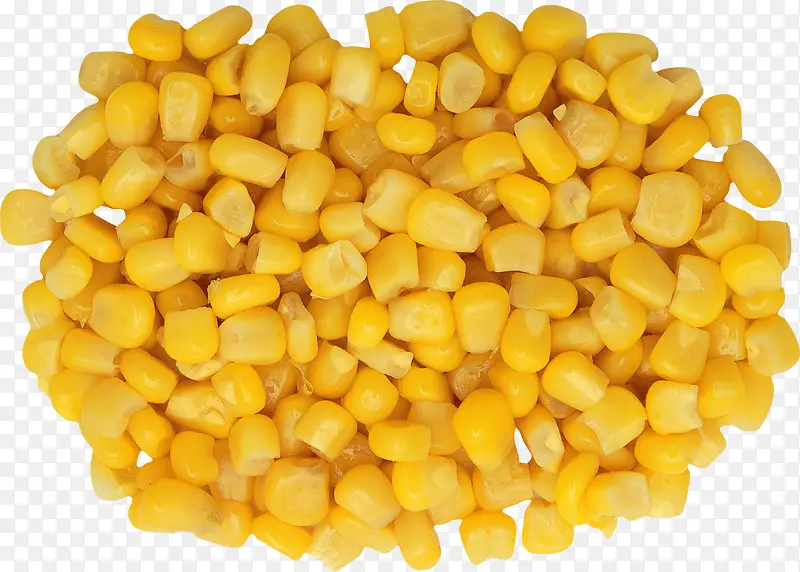 玉米粒堆