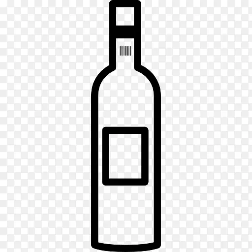 酒瓶外形图标