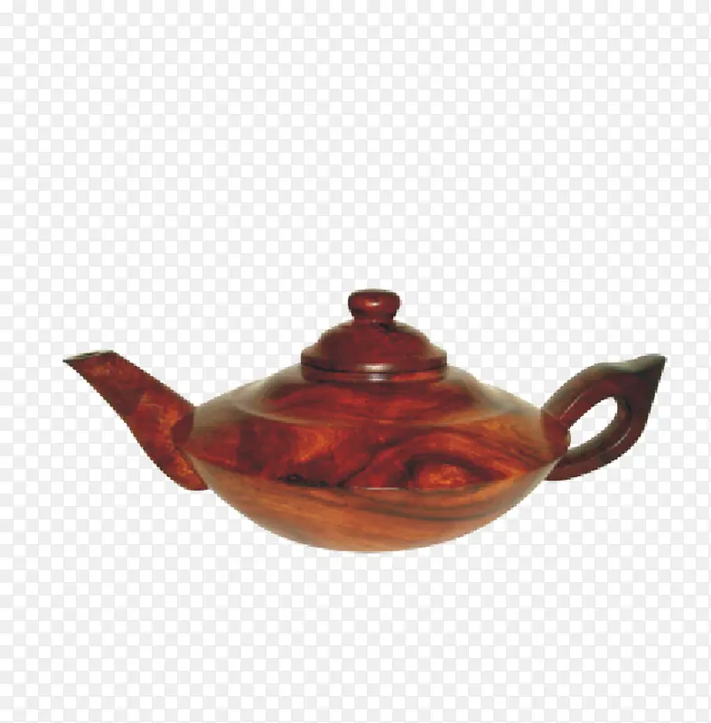 红木茶壶