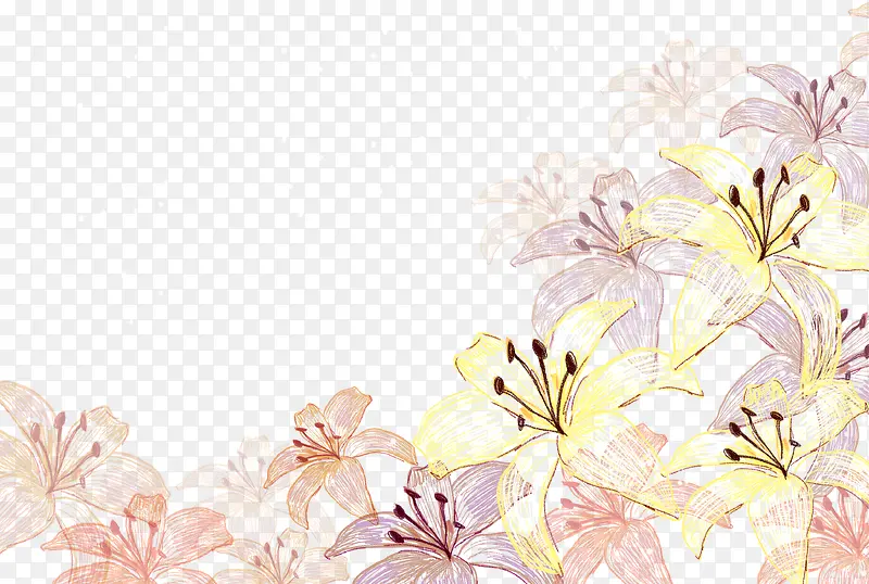 花卉底纹