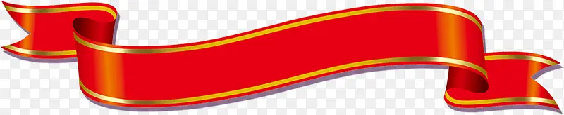 金红漂浮彩带