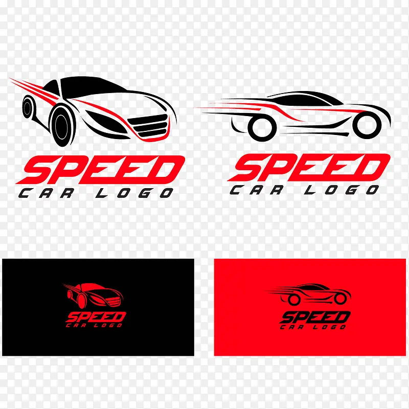 汽车时尚LOGO设计矢量图片