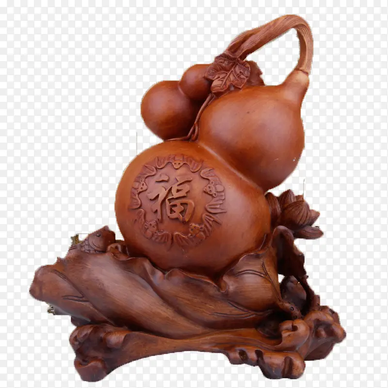 天然树脂工艺品葫芦有余