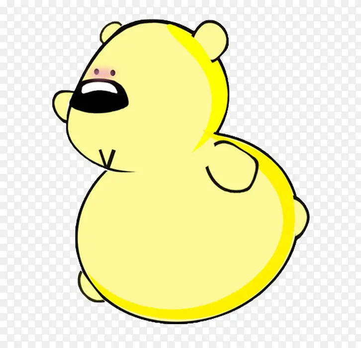 黄色小熊