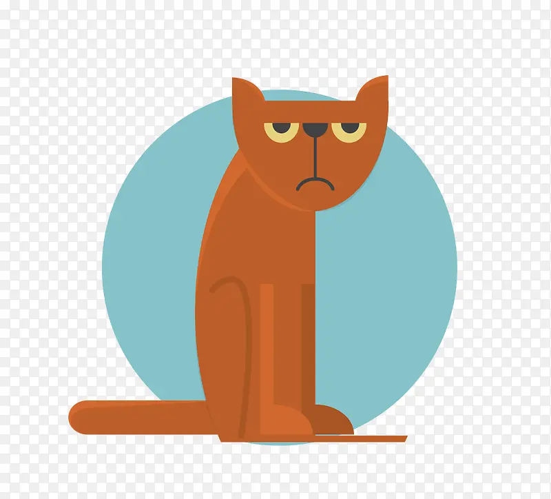 悲伤的猫