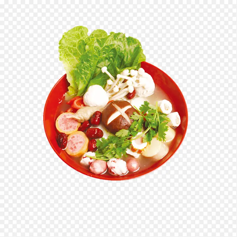 火锅冒菜和汤