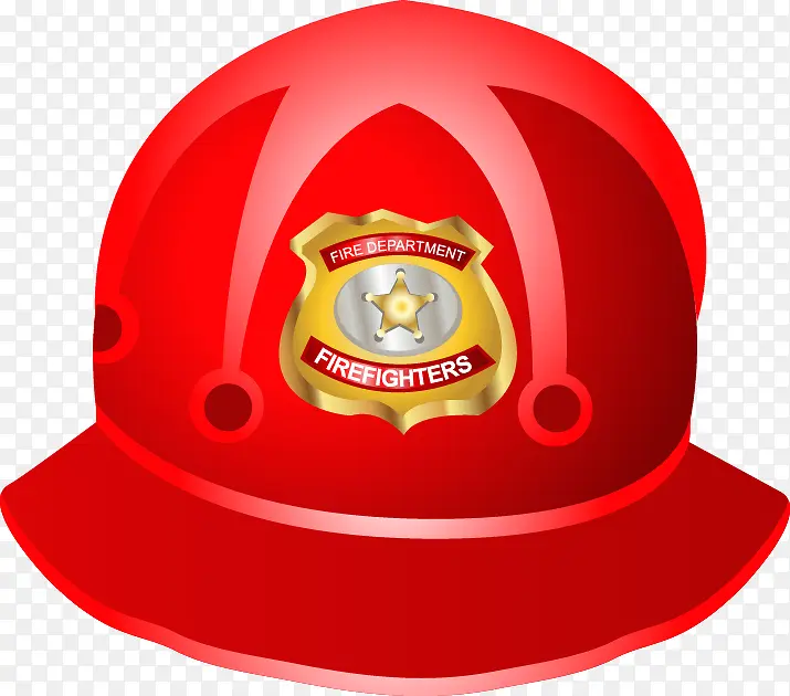 消防员头盔png矢量素材
