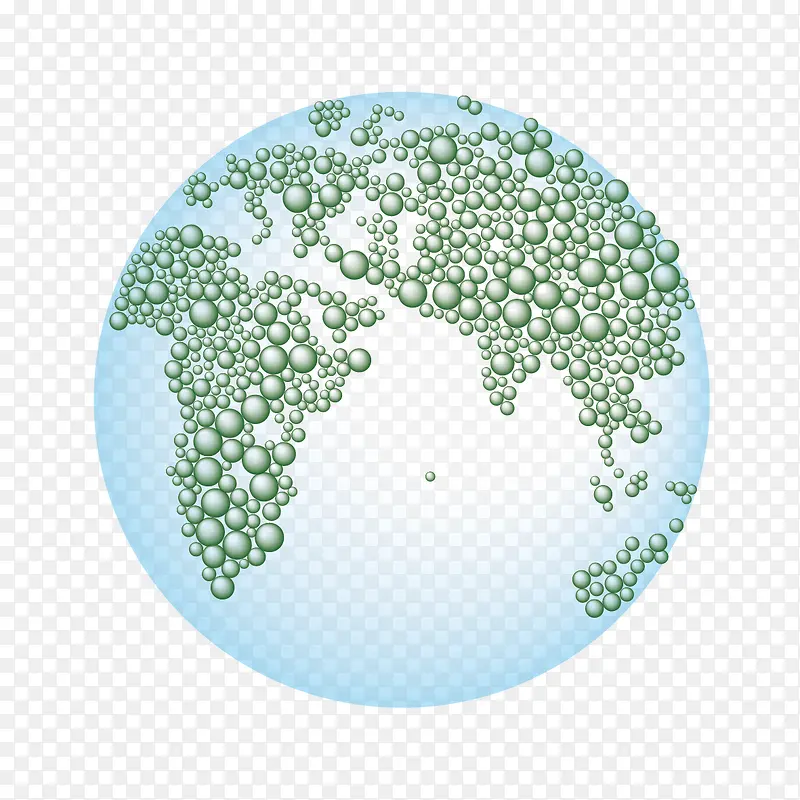 创意水珠地球