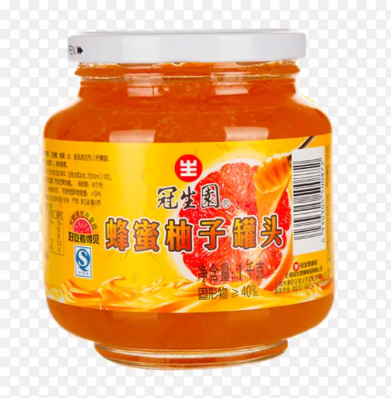 蜂蜜柚子罐头