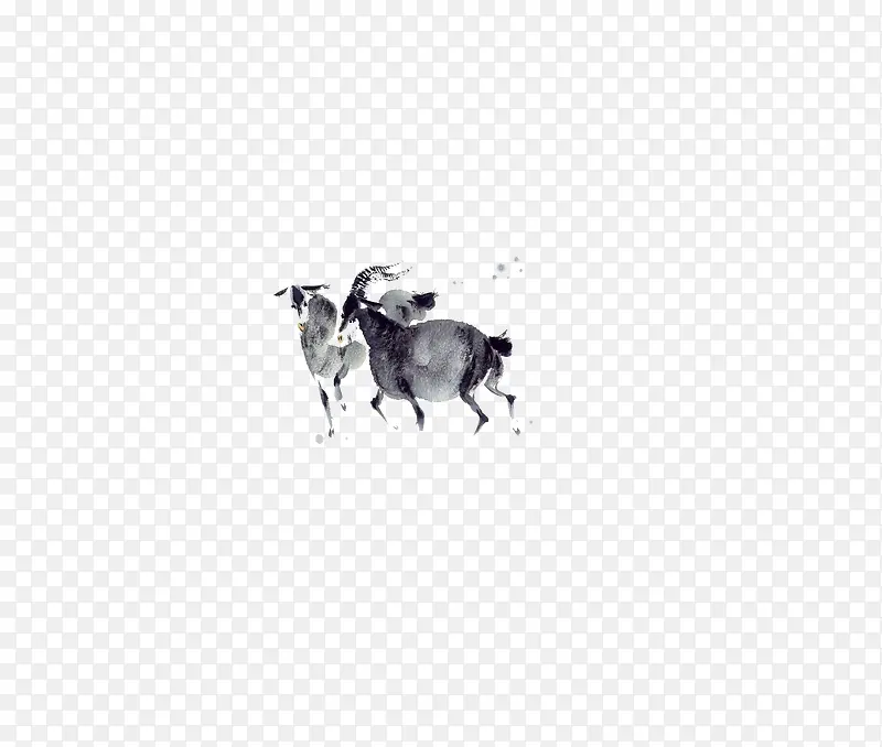 水墨画