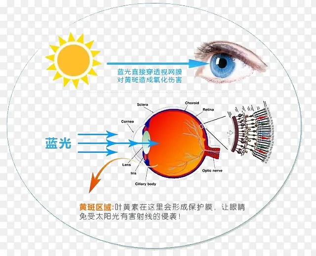 卡通眼病症状