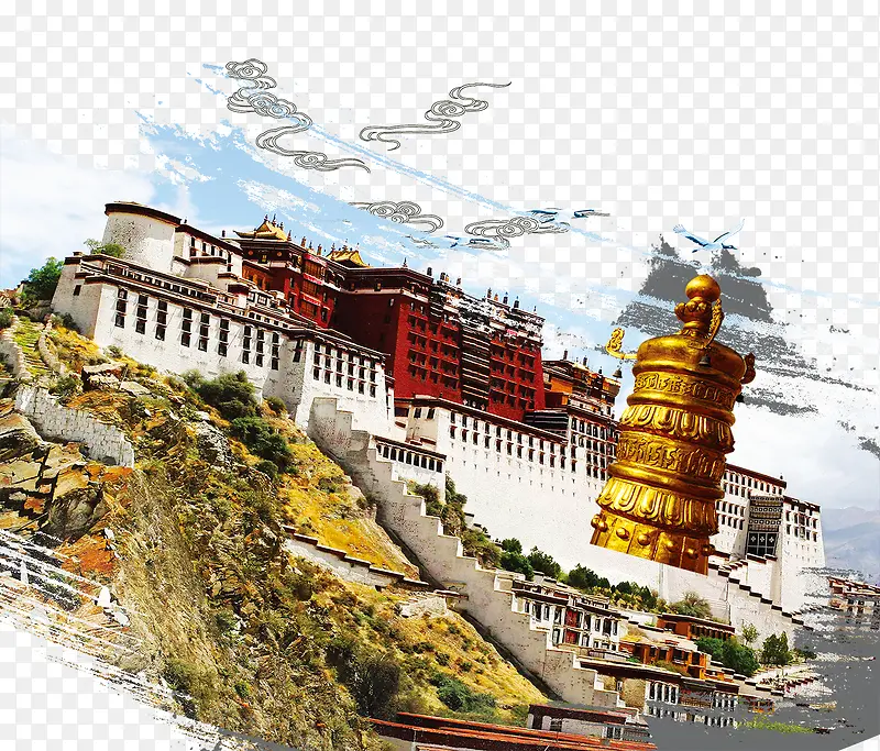 西藏名胜建筑