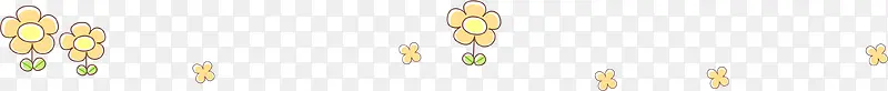 黄色花朵花纹