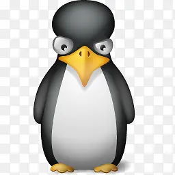 恶搞动物形象软件LOGO企鹅