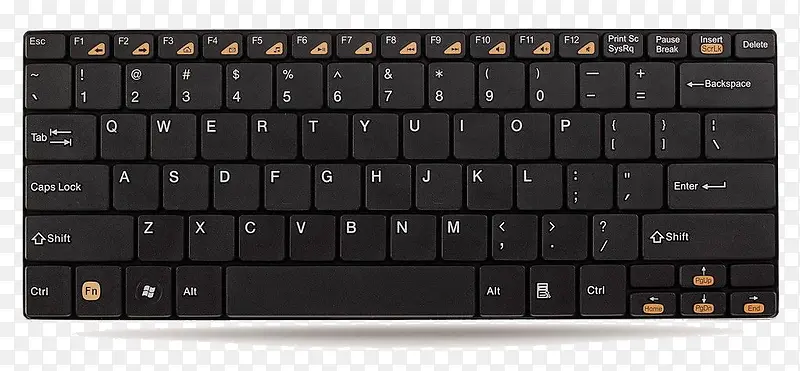 黑色高级电脑键盘