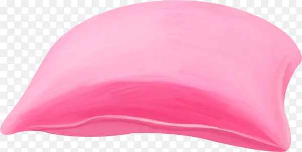 手绘粉色枕头