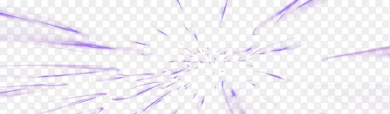 紫色虚幻放射性线条
