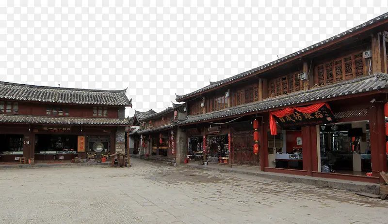 著名景点束河古镇
