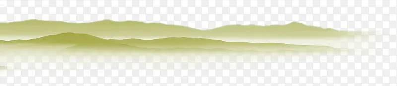 绿色山川装饰图案