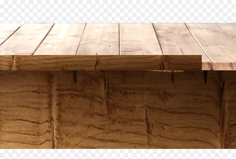 木色条纹木板桌子