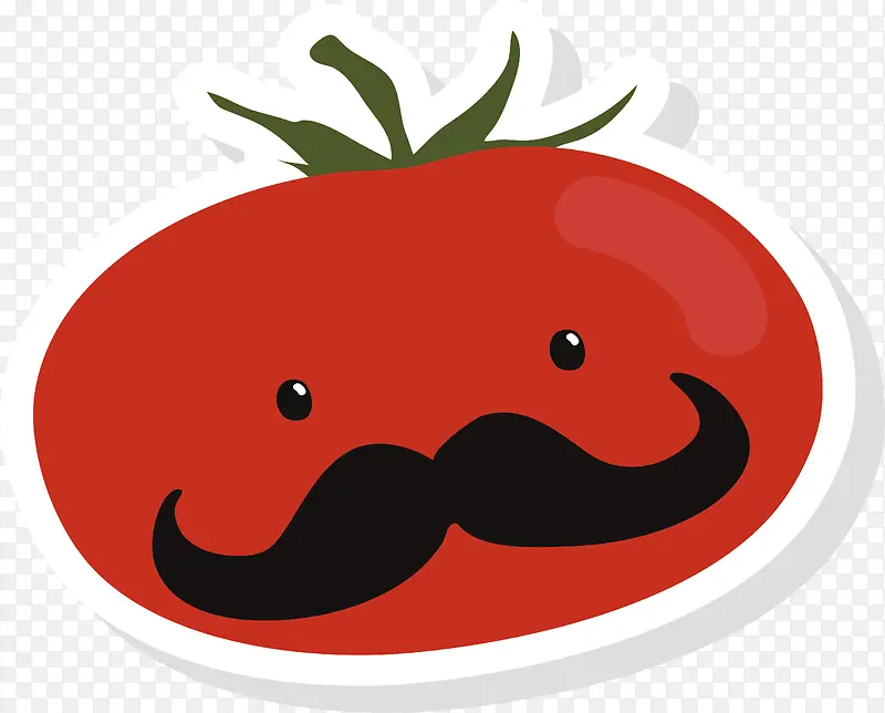 番茄贴纸设计