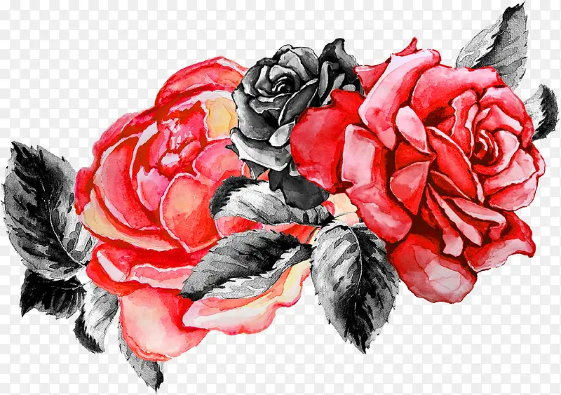 玛丽莲梦露手绘玫瑰