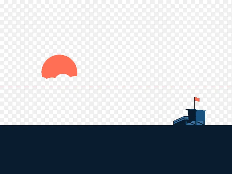 海边