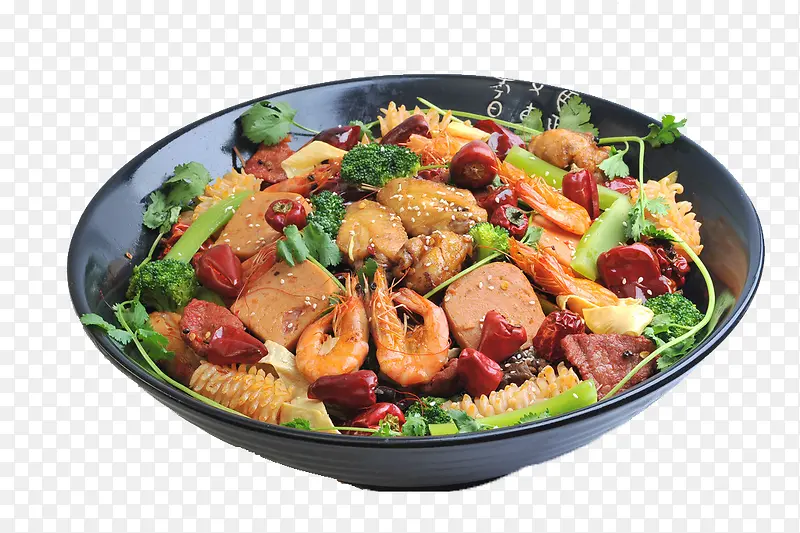 美味干锅食物