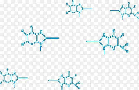 矢量手绘化学元素