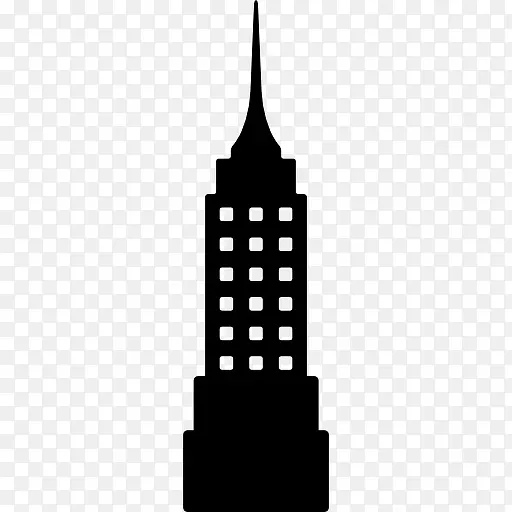 纽约市建设图标