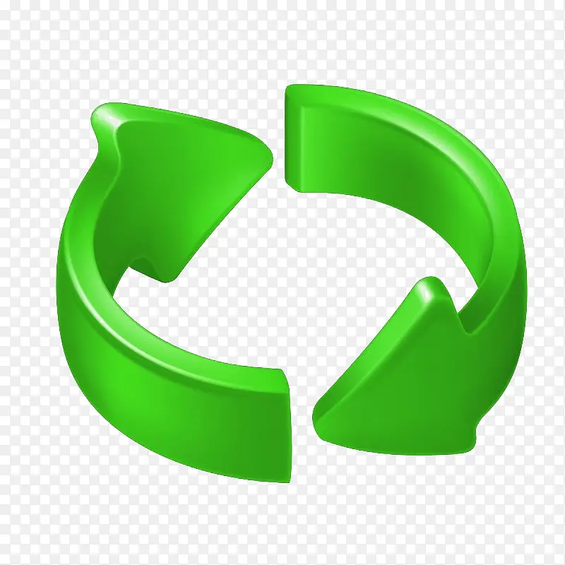 绿色回收标志
