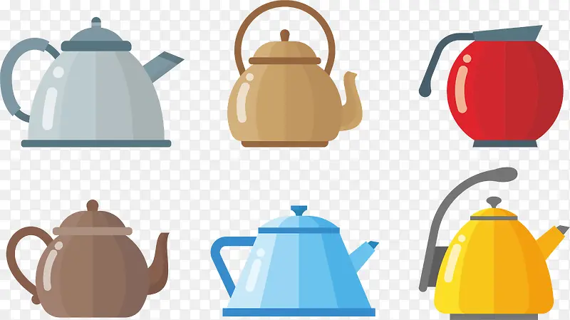 喝茶的设计符号