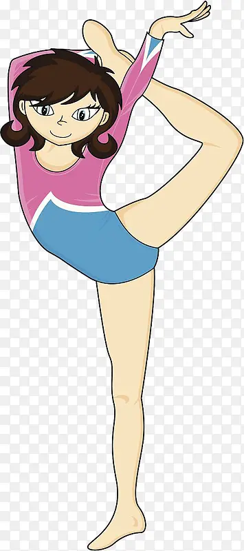 女子体操表演