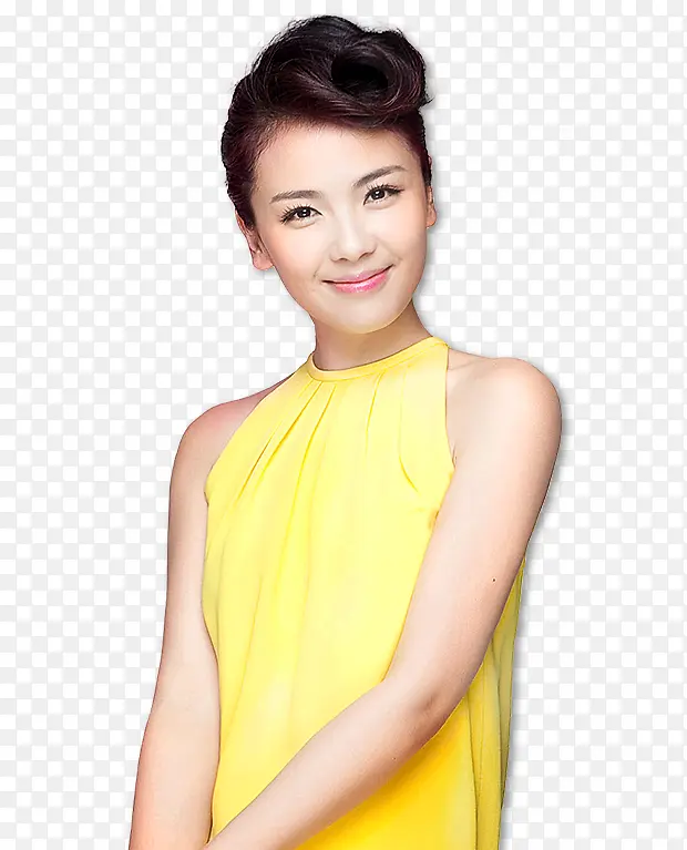 甜美刘涛图片素材