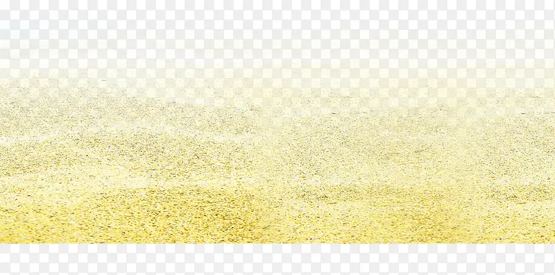 黄色清新沙滩边框纹理
