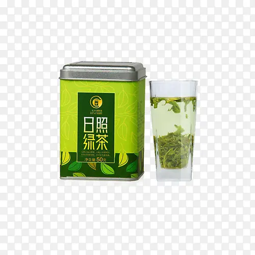 叶影香日照绿茶