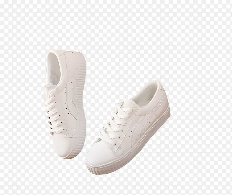 新款白色运动鞋素材