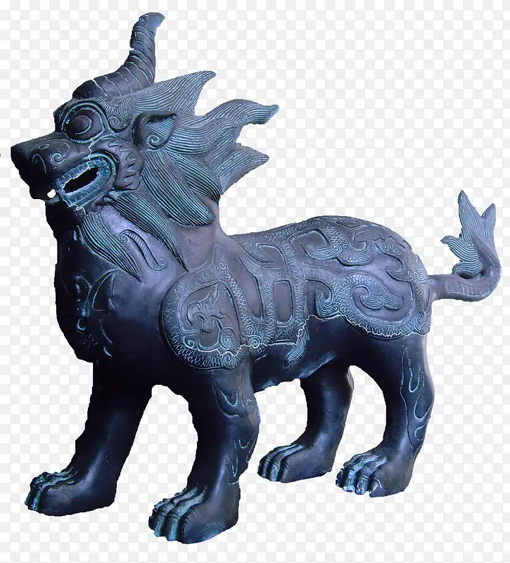 立体雕像神兽獬豸PNG图片素材下载_图片编号yjealvlo-免抠素材网