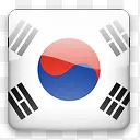 南韩国世界标志图标